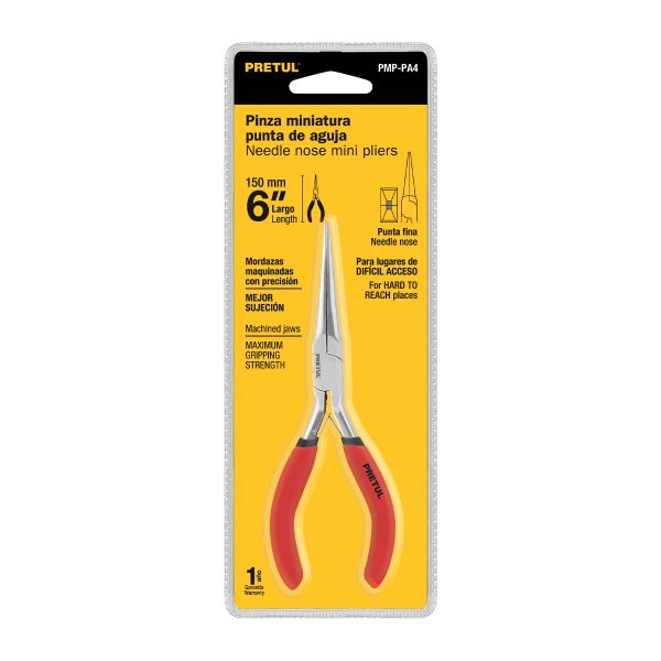 22665 - Mini pinza de punta de aguja 6', Pretul