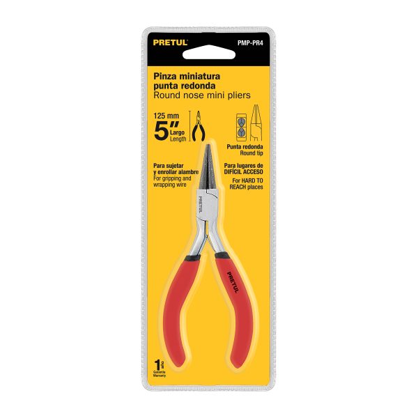 22666 - Mini pinza de punta redonda 5', Pretul
