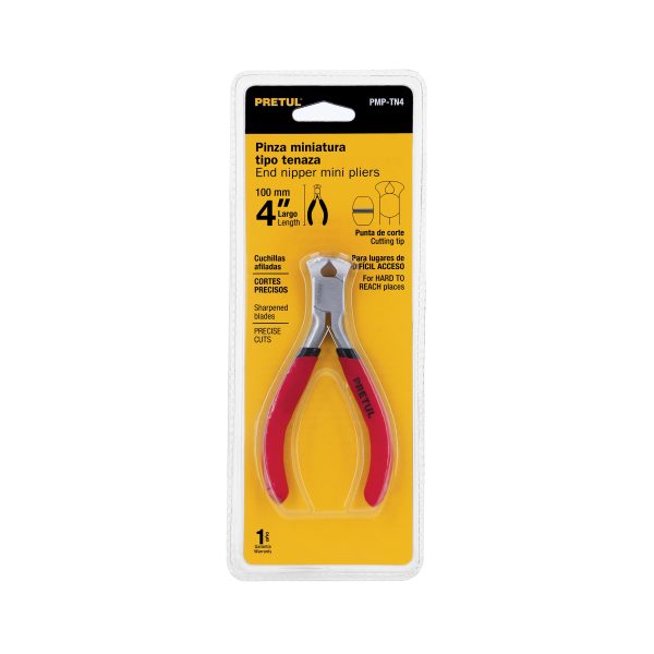 22664 - Mini pinza tipo tenaza 4', Pretul