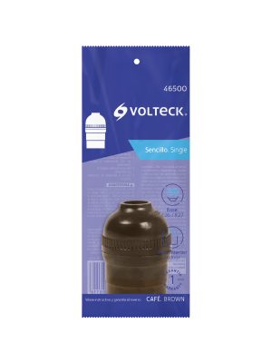 POBA-10E1.jpg 46500 - Portalámpara de baquelita, sencillo, Volteck