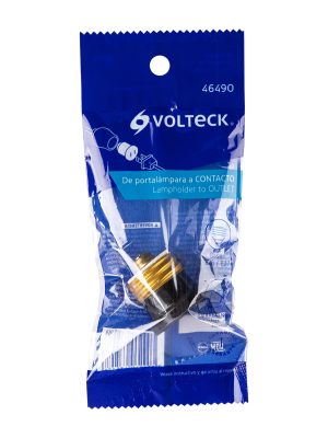 POCO-12E1.jpg 46490 - Adaptador de portalámpara a contacto, Volteck