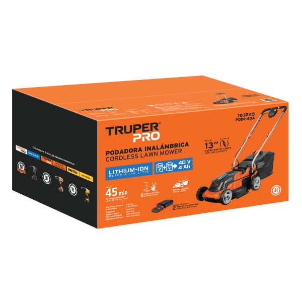 PODI-40AE1.jpg 103245 - Podadora inalámbrica 40V, 2 baterías 4Ah, 1 carg.dual, PRO