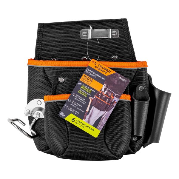 101803 - Porta herramientas de poliéster, 6 compartimentos, Expert