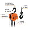 16826 - Polipasto de cadena de 2 ton, Truper