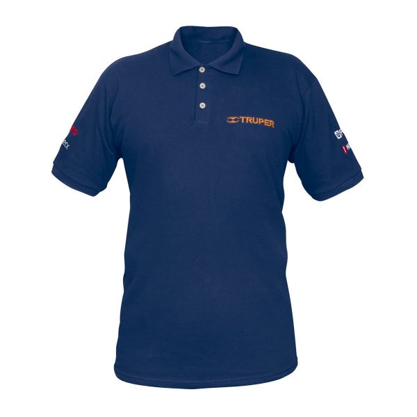60465 - Playera polo para hombre, azul, CH, Truper