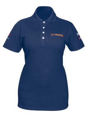 60474 - Playera polo para mujer, azul, CH, Truper