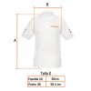 60453 - Playera polo para hombre, blanca, G, Truper