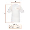 60454 - Playera polo para hombre, blanca, M, Truper