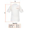 60451 - Playera polo para hombre, blanca, EEG, Truper