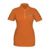 60470 - Playera polo para mujer, naranja, M, Truper
