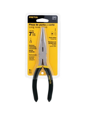 22625 - Pinza de punta y corte 7' mango de PVC, Pretul