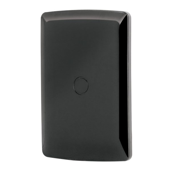 40139 - Placa ciega, Italiana, color negro, Volteck