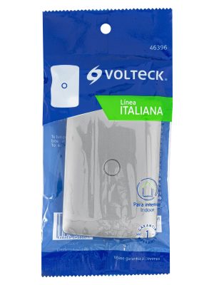 PPC-IPE1.jpg 46396 - Placa de ABS ciega, línea italiana, color plata, Volteck