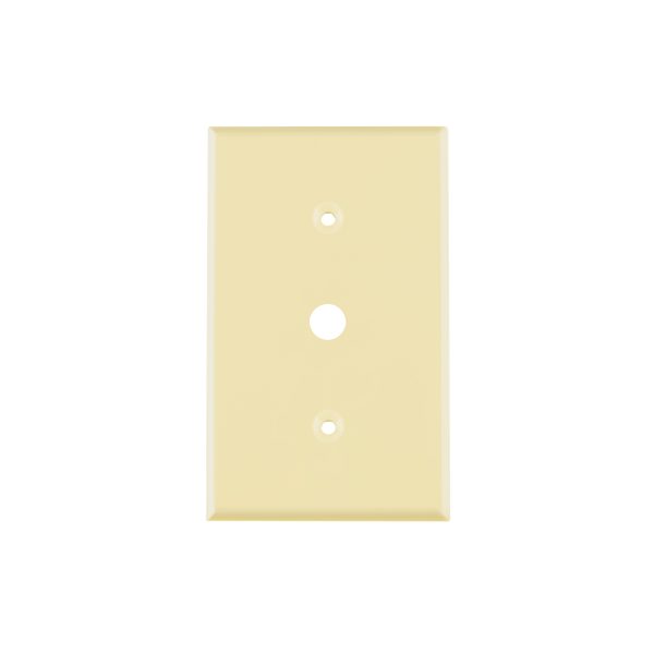 48170 - Placa de ABS para atenuador, Standard, marfil, Volteck