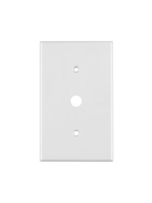 49712 - Placa de ABS para atenuador, Standard, blanco, Volteck