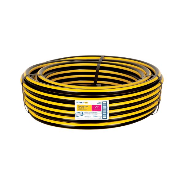 44840 - Metro de manguera para gas, 1/2' PE-AL-PE en rollo de 25m