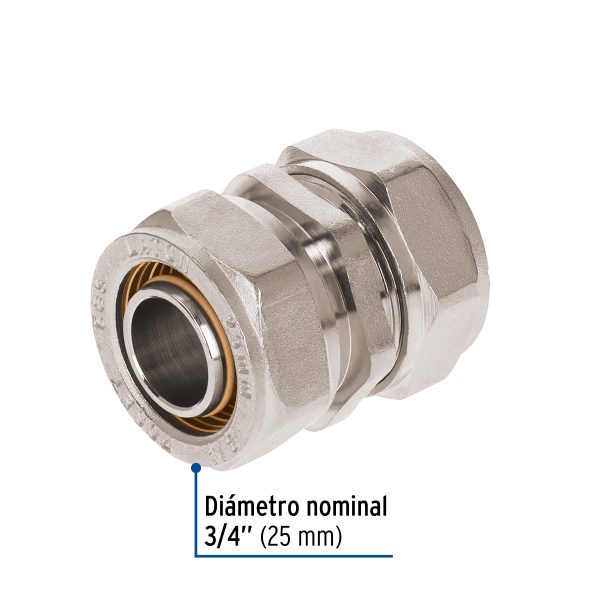 45914 - Cople de compresión para PEALPE, 3/4', Foset