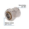 45934 - Conector para PEALPE, 3/4', con rosca hembra, Foset