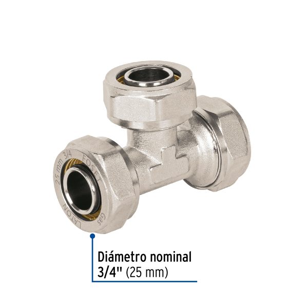 45929 - Tee para PEALPE, 3/4', Foset