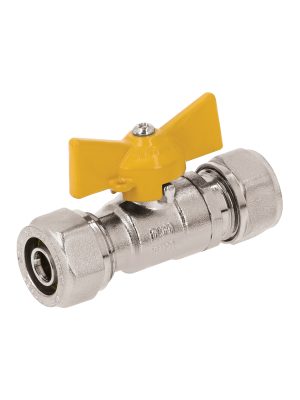 45943 - Válvula esfera para PE-AL-PE, 3/8', Foset