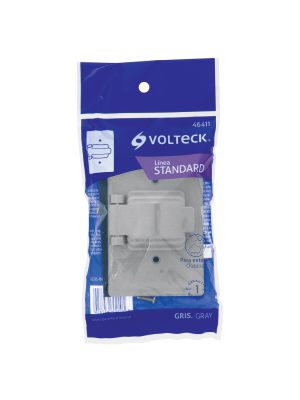 46411 - Placa contacto redondo, policarbonato,p/intemperie, Standard