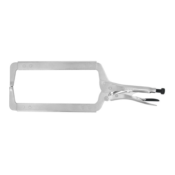 17418 - Pinza de presión 18' tipo 'C' con mordaza fija, Truper