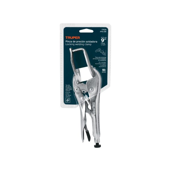 17426 - Pinza de presión 9' soldadora, Truper
