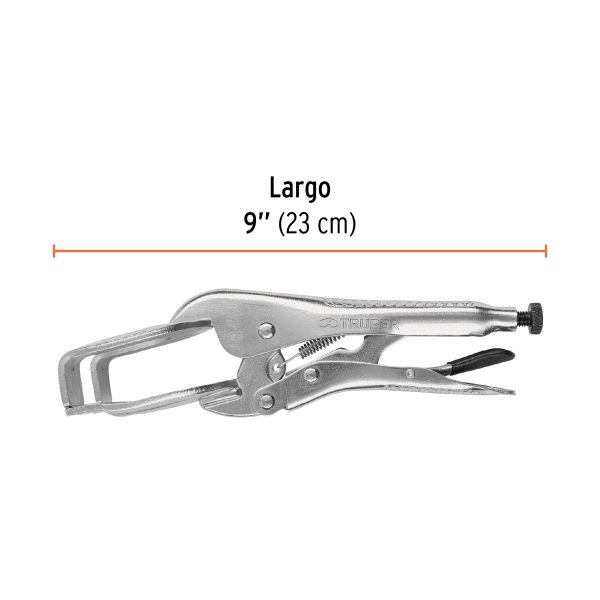 17426 - Pinza de presión 9' soldadora, Truper