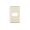 27231 - Placa 1 módulo, marfil, línea Volteck Basic