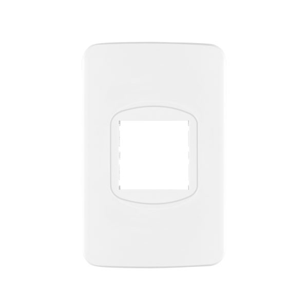 29042 - Placa de 1 ventana 1.5 módulos, línea Toledo, Basic