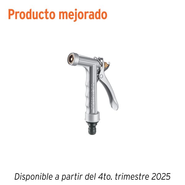 17483 - Pistola para riego de 2 funciones metálica, Truper