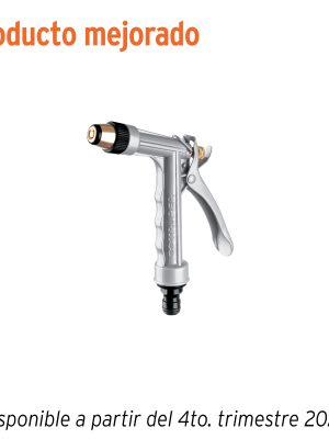 17482 - Pistola para riego 2 funciones metálica, boquilla regulable