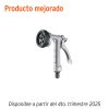 17481 - Pistola para riego de 8 funciones metálica, Truper