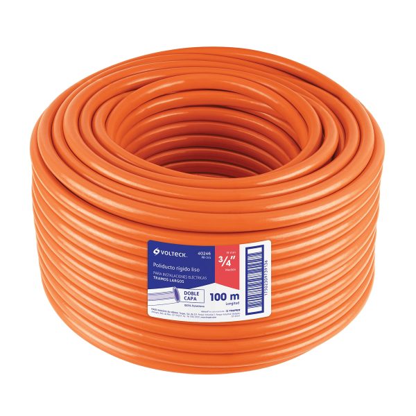 40246 - Metro de poliducto 3/4' rígido, rollo con 100 metros
