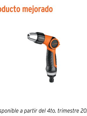 17480 - Pistola para riego 2 funciones plástica, boquilla regulable