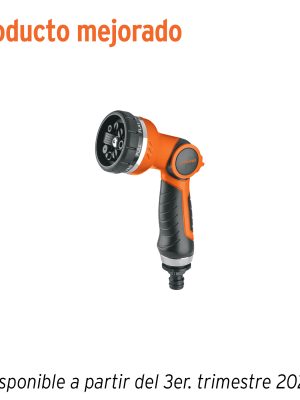 17479 - Pistola para riego de 8 funciones plástica, Truper