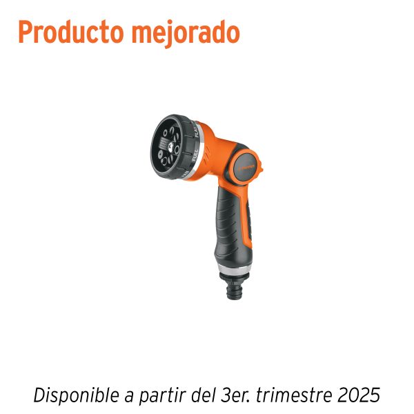 17479 - Pistola para riego de 8 funciones plástica, Truper