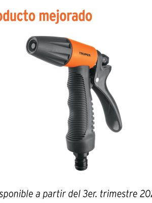 18480 - Pistola para riego de 2 funciones plástica con recubrimiento