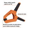 17701 - Prensa de resorte de 6', cuerpo de nylon con mango de TPR