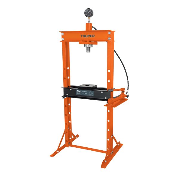 17685 - Prensa hidráulica tipo 'H' de 20 ton, con pistón, Truper