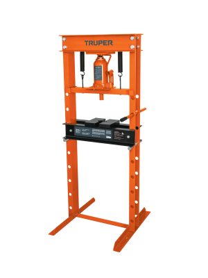 13738 - Prensa hidráulica tipo 'H' de 20 ton, con gato de botella