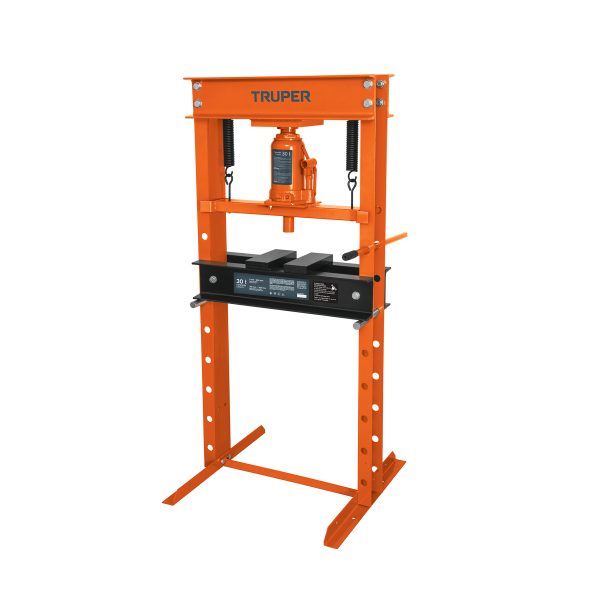 13739 - Prensa hidráulica tipo 'H' de 30 ton, con gato de botella