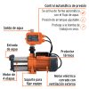102387 - Bomba presurizadora multietapas 1 1/3 HP con control, Truper