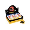 21607 - Flexómetro 3 m cinta 13 mm, display box con 24 pzas, PRETUL