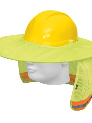 PROCA-V.jpg 100354 - Protector solar plegable para casco, verde con reflejante