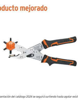 17340 - Pinza sacabocados 9' mango de PVC, Truper