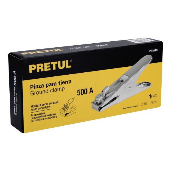 24235 - Pinza para tierra de 500 A, Pretul