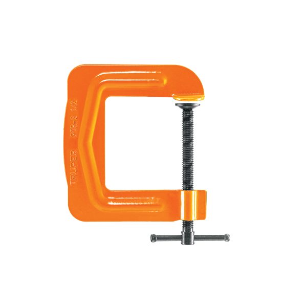 17667 - Prensa 2-1/2' troquelada de acero, Truper