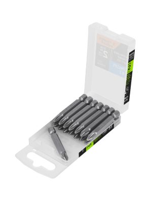 100195 - Estuche con 15 puntas de cruz PH2 largo 2', Truper Expert