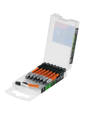 103024 - Estuche con 15 puntas de cruz PH2 de impacto largo 2'